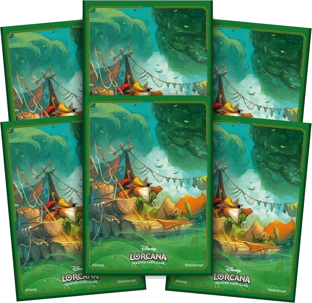 Disney Lorcana: Into the Inklands - koszulki na karty (Robin Hood)