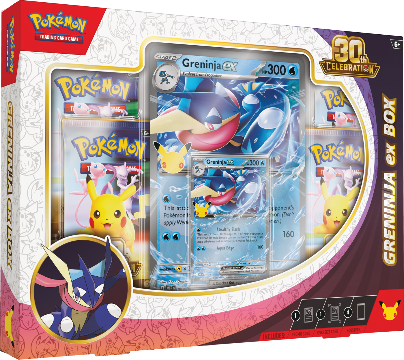 Live break - Pokémon TCG: 30th Celebration - Ex Box - Greninja ex