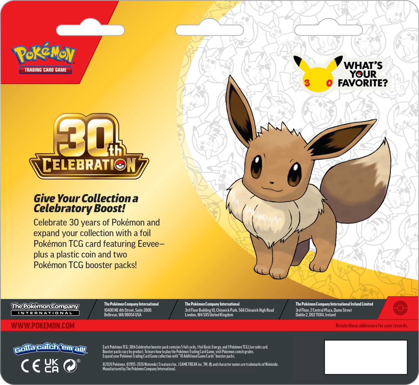 Pokémon TCG: 30th Celebration - 2-Pack