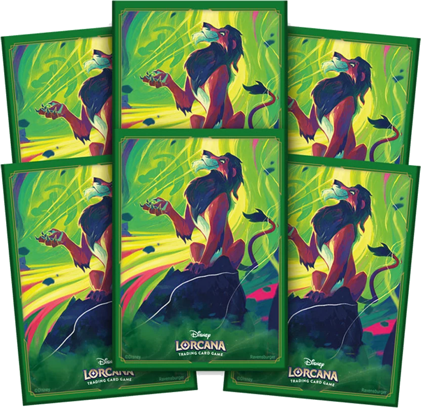 Disney Lorcana: Azurite Sea - koszulki na karty (Skaza)