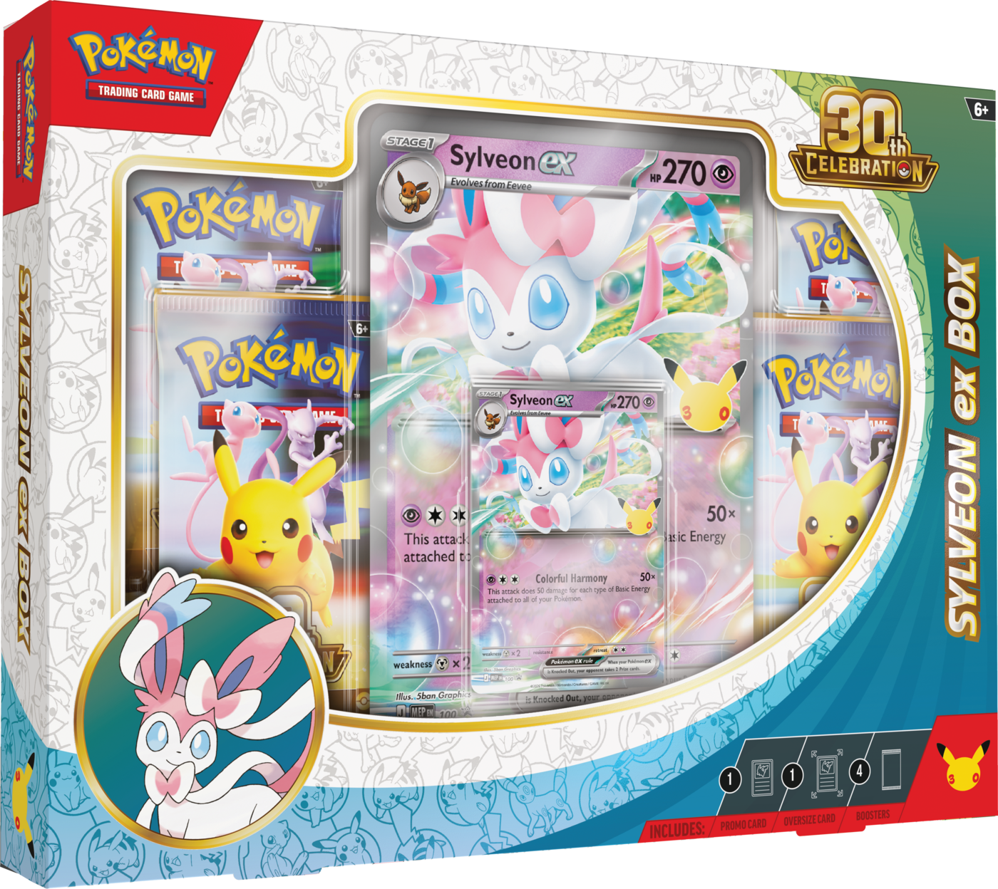 Live break - Pokémon TCG: 30th Celebration - Ex Box - Sylveon ex