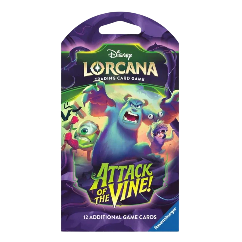 Disney Lorcana: Attack of the Vine! - booster w koszulce