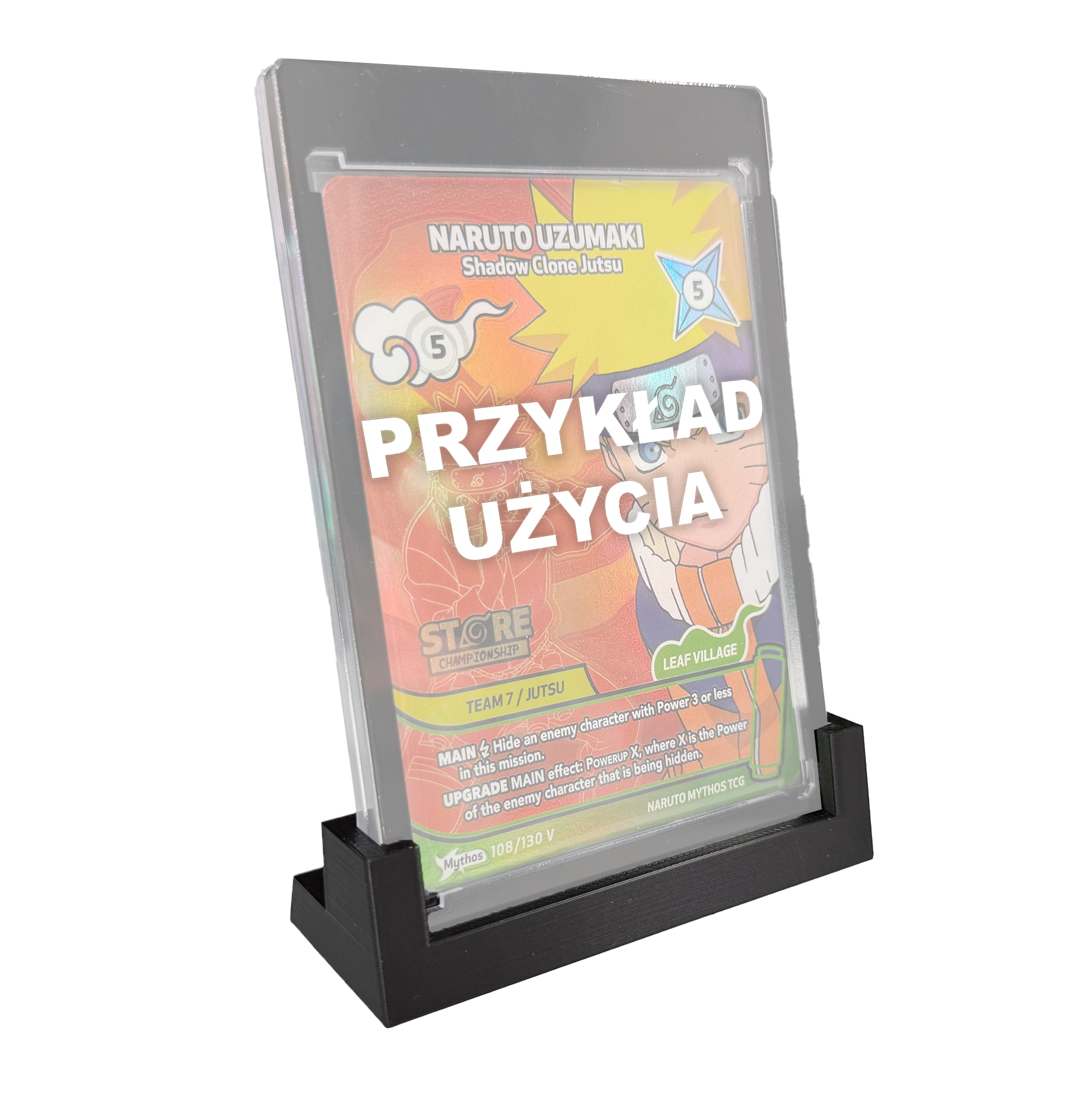 Podstawka na holder magnetyczny - czarna